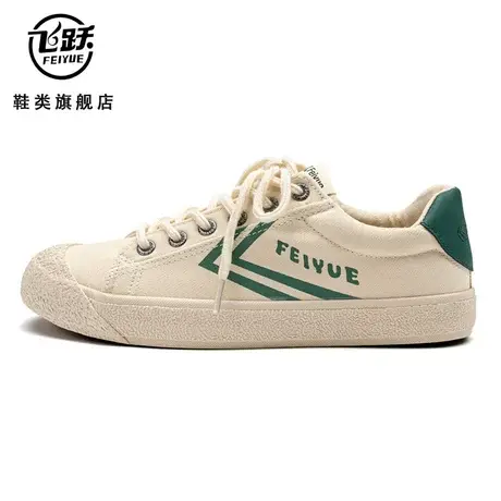 飞跃女鞋2023年春季新款百搭学生帆布鞋女秋冬低帮休闲板鞋布鞋潮商品大图