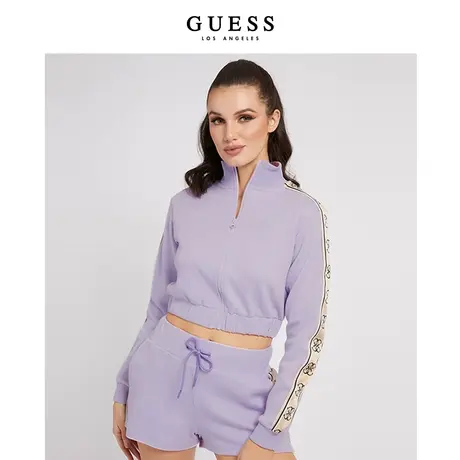 GUESS女士印花休闲运动卫衣-V2GQ16KA3P1商品大图