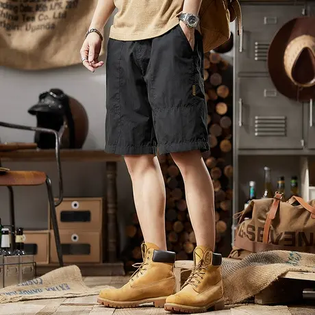 Modi Nick/摩帝尼克男士五分裤工装休闲裤子青春潮流宽松透气舒适商品大图