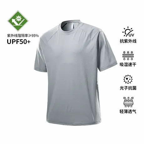 木林森男士短袖t恤2024新款夏季青少年高中生圆领高端衣服体恤男图片