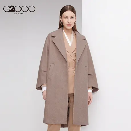 【直播秒杀】G2000女装季新款时尚简约舒适百搭保暖外套大衣女图片