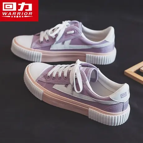 回力女鞋帆布鞋女2023秋季新款小白鞋ins潮韩版ulzzang百搭板鞋子图片