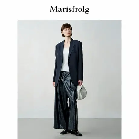Marisfrolg玛丝菲尔高品质极简气质收腰西装外套图片