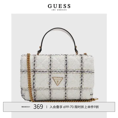 GUESS 女士质感小香风贵气单肩手提包-WT767921商品大图
