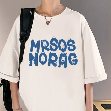 纯棉短袖T恤男夏季港风字母印花半袖设计感小众打底衫宽松上衣服t图片