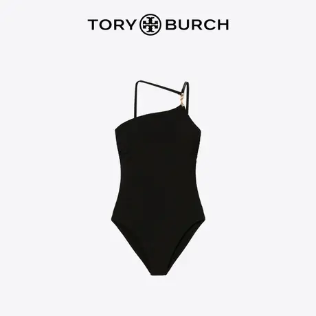 TORY BURCH 汤丽柏琦 单肩夹扣吊带连体泳衣 158918图片
