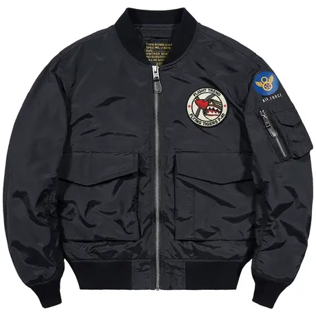 VIP飞虎队ma1飞行员夹克男士工装外套春秋宽松美式复古棒球服潮流商品大图