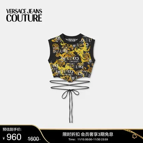 【甄选折扣】VERSACE JEANS COUTURE 女士无袖上衣商品大图