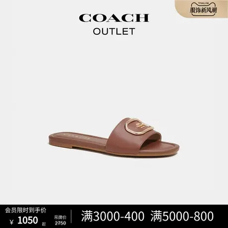 COACH/蔻驰奥莱女士EVY凉鞋图片