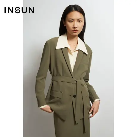 恩裳秋季都市OL小西装外套图片