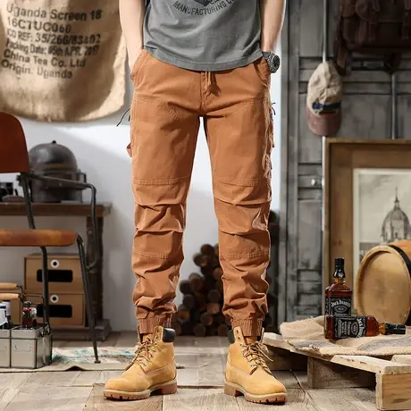 Modi Nick/摩帝尼克潮牌品质男装休闲百搭男士工装裤男士修身工装商品大图