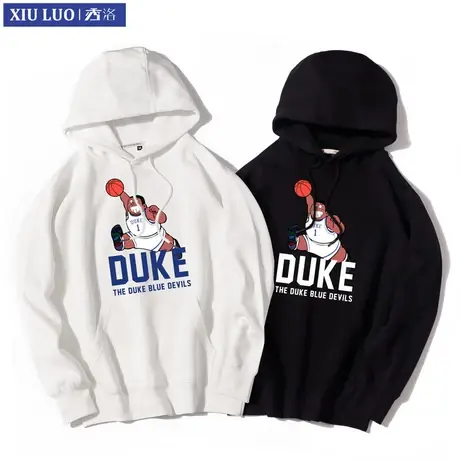 秀洛杜克大学卫衣欧文卫衣男连帽篮球帽衫威廉姆斯运动球衣服商品大图