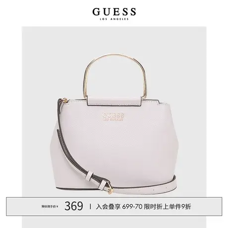 【38上新季】GUESS 女士基础款金属字母LOGO单肩包商品大图