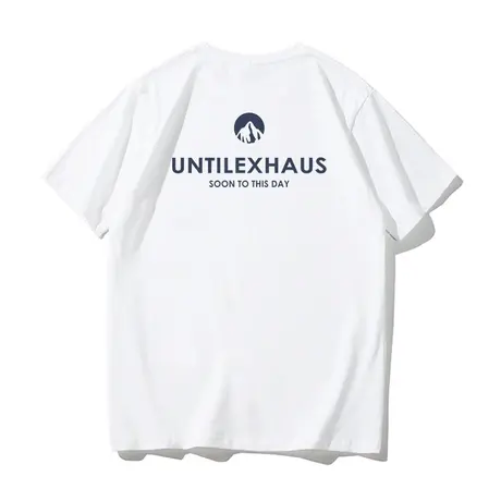 2023夏季港风潮牌复古印花短袖t恤男学生纯棉宽松休闲情侣装体恤图片