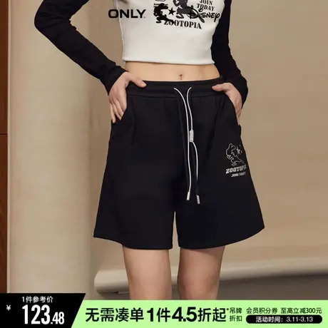 ONLY夏季DISNEY疯狂动物城联名款短裤休闲裤女|123115004商品大图