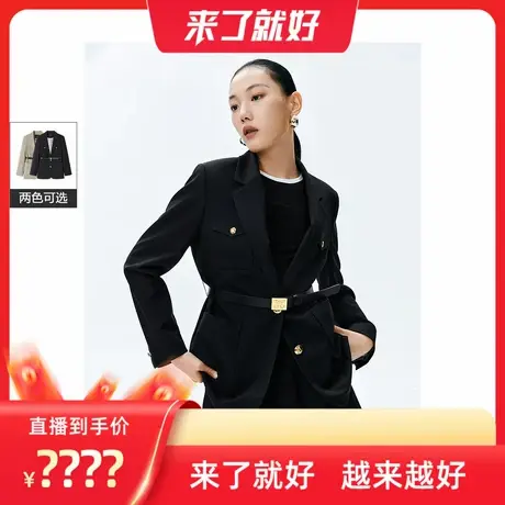 【来了就好】太平鸟斯文西装A1BAE1428商品大图