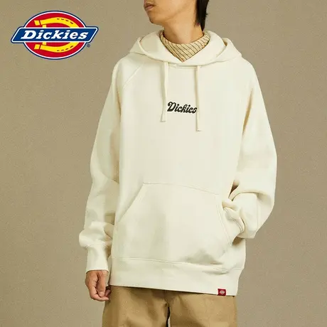 【直】Dickies秋冬新款男女情侣休闲印花加绒卫衣 卫裤商品大图