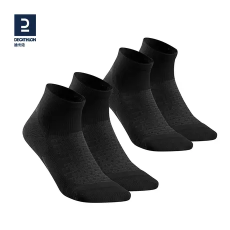 迪卡侬旗舰店运动袜男女短袜专业跑步袜春秋徒步加厚登山袜ODS图片