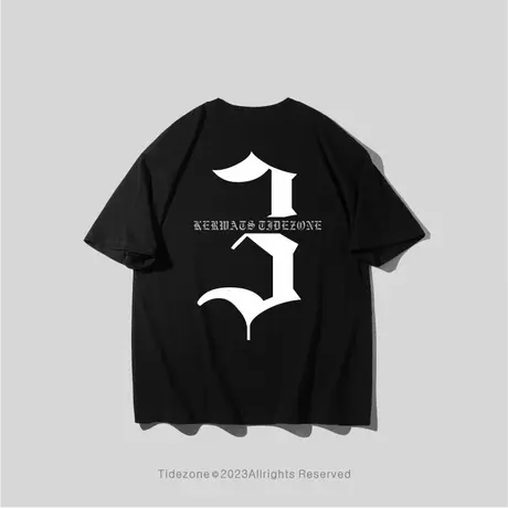 Ohlyah夏季新款男士宽松半袖潮流纯棉t恤潮牌打底衫大码情侣短袖图片