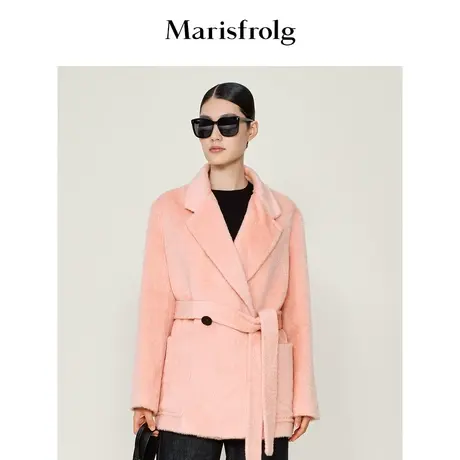 【奥莱清仓保暖季特价 】玛丝菲尔毛呢外套商品大图