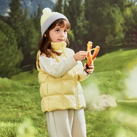 巴拉巴拉儿童马甲男童女童羽绒服2025冬季洋气小童外套潮保暖时尚图片