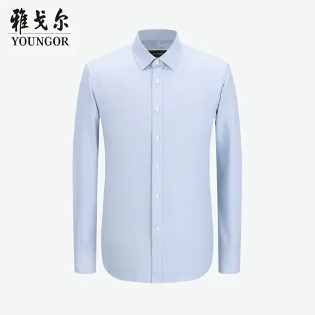 雅戈尔奥莱 商场同款男士衬衫秋冬新款官方商务休闲DP免烫衬衫男商品大图