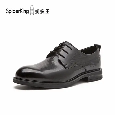 蜘蛛王正装皮鞋男士春秋新款男鞋商务男皮鞋真皮舒适婚鞋新郎鞋男商品大图