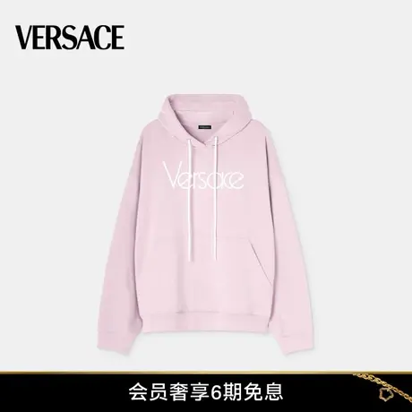 【季末优惠】VERSACE/范思哲 女士1978 Re-Edition Logo 连帽衫图片