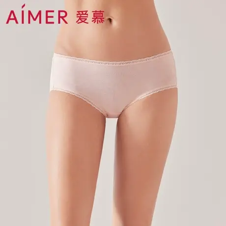 爱慕（2件包）中腰平角裤AM238461图片