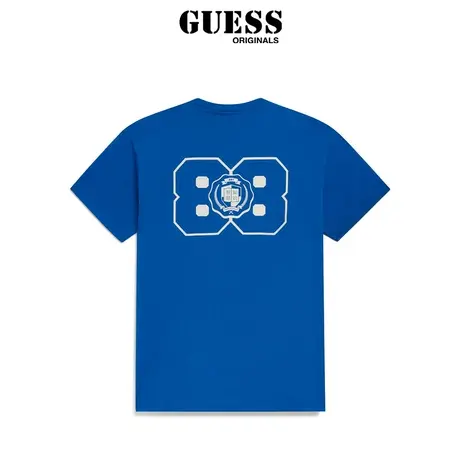 【38上新季】GUESS Originals  胶囊系列新秋男士圆领短袖T恤上衣商品大图