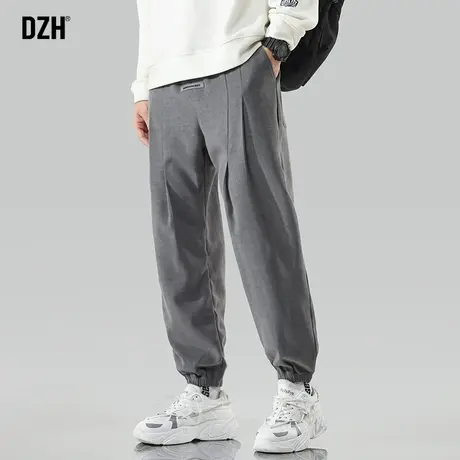 男士灰色束脚休闲裤男夏季宽松运动裤2023新款薄款哈伦裤男款裤子商品大图