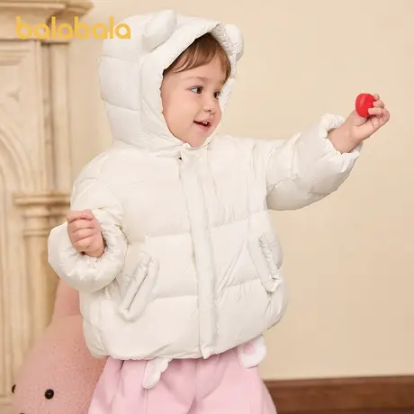 巴拉巴拉儿童羽绒服男童2025新款冬季女童短款外套婴幼儿上衣保暖图片