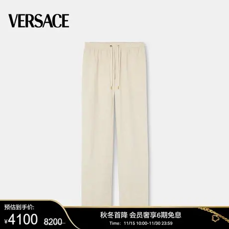 【甄选折扣】 VERSACE/范思哲 男士Barocco Silhouette休闲长裤商品大图