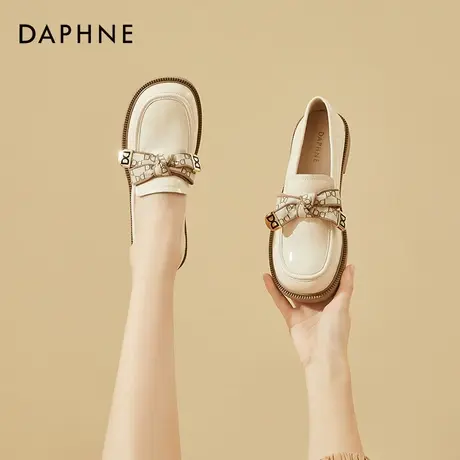 达芙妮法式平底单鞋女夏款2022新款夏季小香风仙女温柔配裙子晚风图片