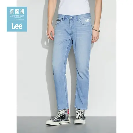 Lee商场同款22春夏新品精玉透凉726浅蓝男牛仔裤LMB1007265EE-459图片