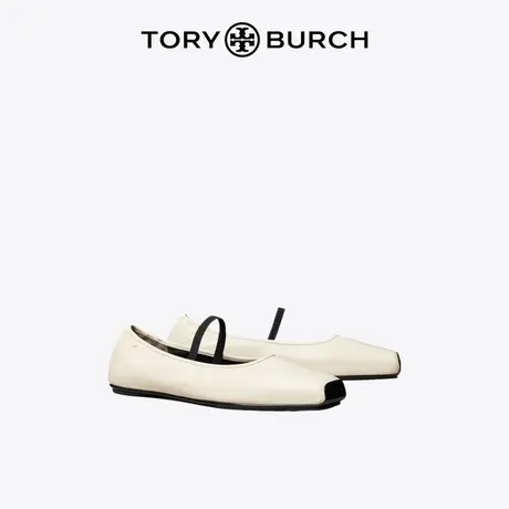 【新品】TORY BURCH 汤丽柏琦 羊皮革平底芭蕾单鞋女鞋157625图片