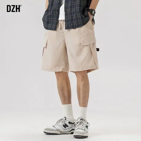 男士休闲5分短裤男男款夏季休闲工装五分裤2023新款裤子夏天男款商品大图