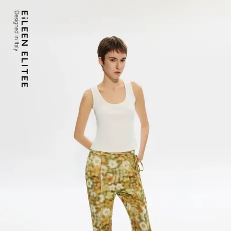 【七七酱直播间】朗姿欧洲EiLEEN ELITEE简约百搭U型领打底内搭小商品大图