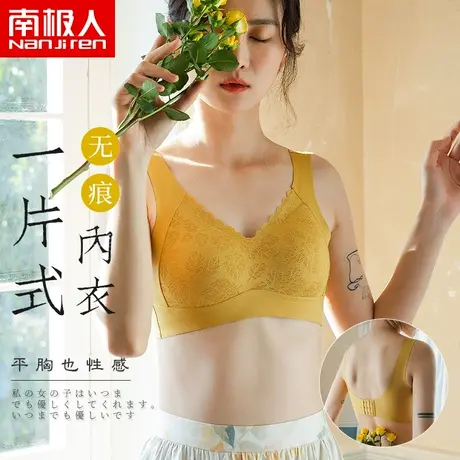 内衣女夏季无钢圈聚拢上托防下垂小胸调整型收副乳无痕美背文胸罩图片