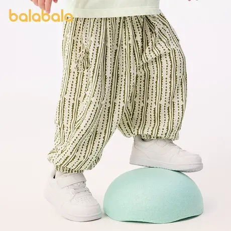 【商场同款】巴拉巴拉宝宝裤子婴儿防蚊裤男女童2025新款夏季薄款商品大图