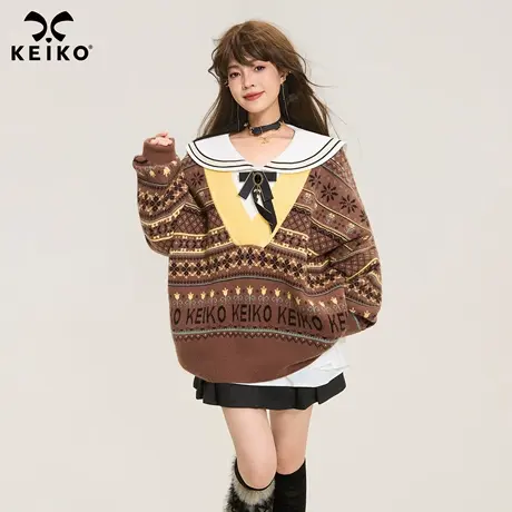 KEIKO 9月8日 00:00上新 毛衣商品大图
