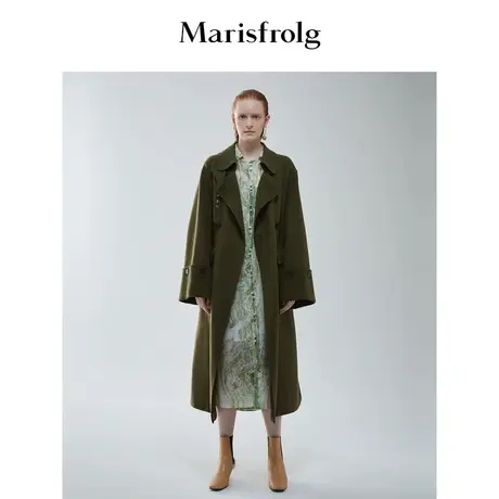 【奥莱清仓保暖季特价 】玛丝菲尔毛呢外套商品大图