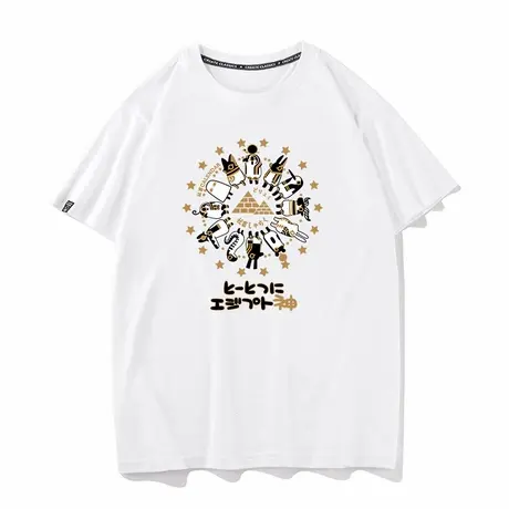 埃及神明们的日常男女同款衣服夏季纯棉短袖T恤打底衫半袖情侣商品大图