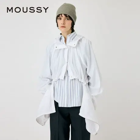 MOUSSY 夏季新品简约机能风可拆卸遮阳夹克外套010HSS30-0890图片