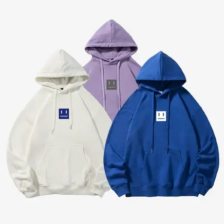 YEP潮牌印花连帽卫衣男春秋新款宽松百搭国潮套头情侣长袖上衣ins图片