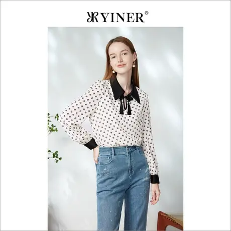 音儿美地女装新款雪纺衫商品大图