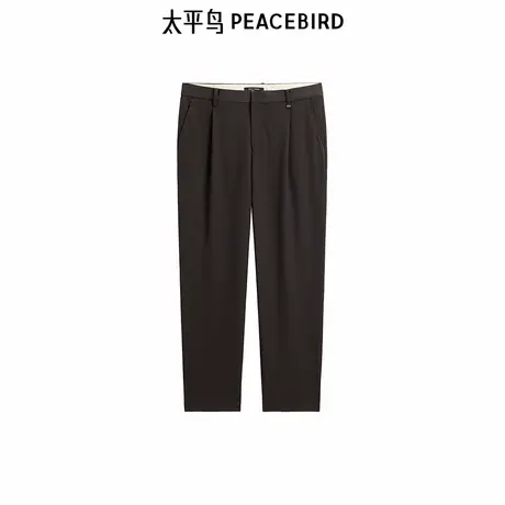 【商场同款】太平鸟男装品质上午锤形西装裤24冬休闲裤B1GBE4515图片