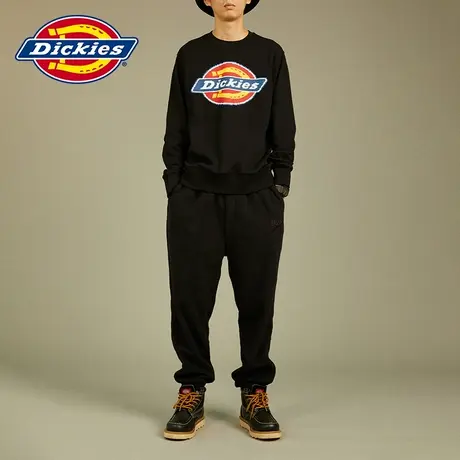 【罗永浩双旦直播专享】Dickies23秋冬新款 三原色圆领男女卫衣商品大图