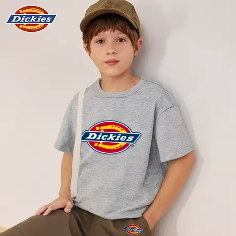 Dickies童装男童短袖t恤夏季男大童美式休闲体恤儿童纯棉半袖潮A商品大图