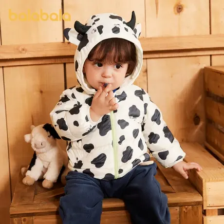 【绘本联名IP】巴拉巴拉宝宝羽绒服男女童秋冬2025新款萌图片